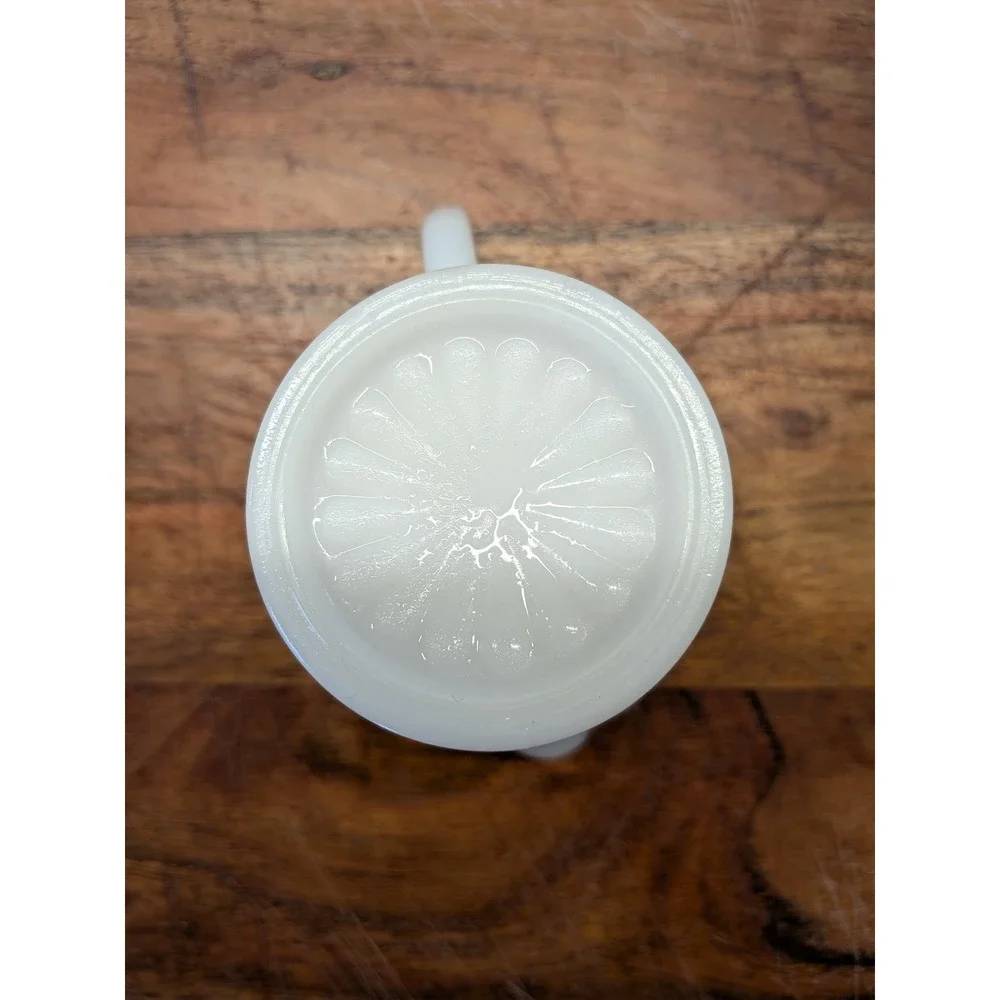 Vintage Westmoreland Milk‎ Glass English Hobnail Creamer Pitcher Set of 2 White